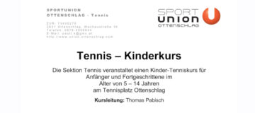 Tenniskurs